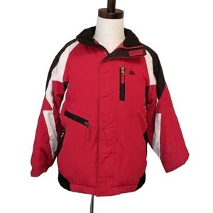 Snozu Red Black Boys Warm Winter Snow Coat 5/6 – Playwear Jacket